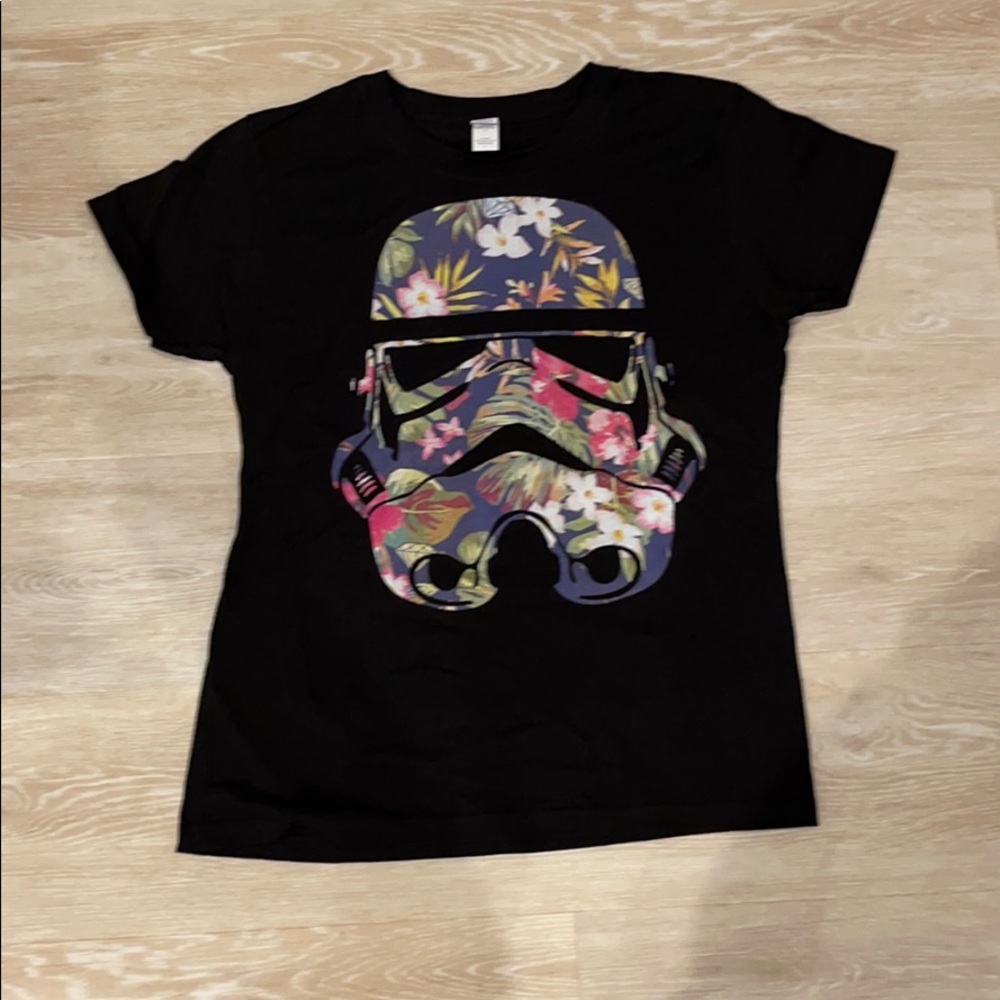 Star Wars Storm Trooper t shirt girls large New